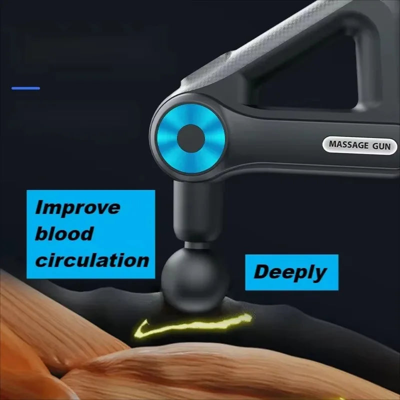 BXA 9-Head 9-Gear Triangle Massage Gun