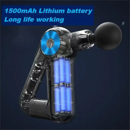 BXA 9-Head 9-Gear Triangle Massage Gun